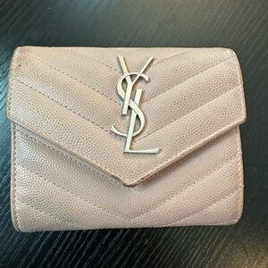 YSL Quilted Leather Wallet
